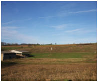 Blick auf Deutschlands Mitte in Bischofroda