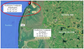 Lage des nrdlichsten Landpunktes 