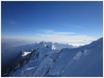 Bald liegen alle Alpengipfel unter mir 