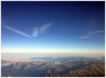 Gipfelblick vom Montblanc